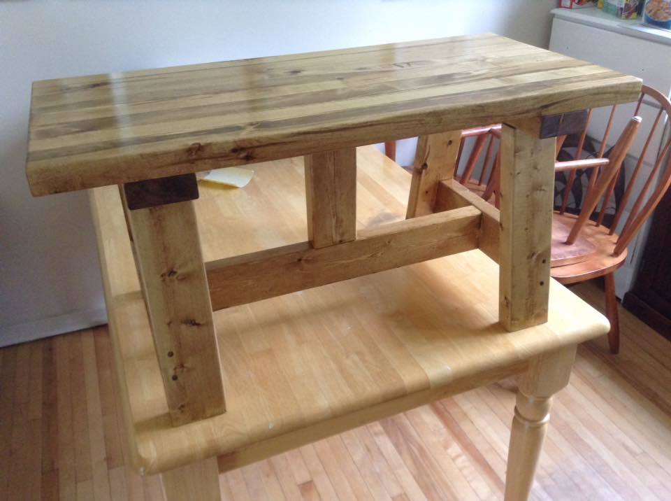 pottery barn kitchen table bench